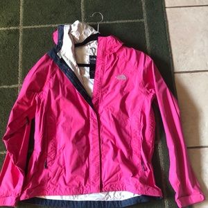 The North Face Light Weight rain jacket, size M